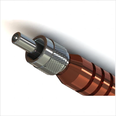 Connettore in fibra ottica metallica ad alta potenza SMA905